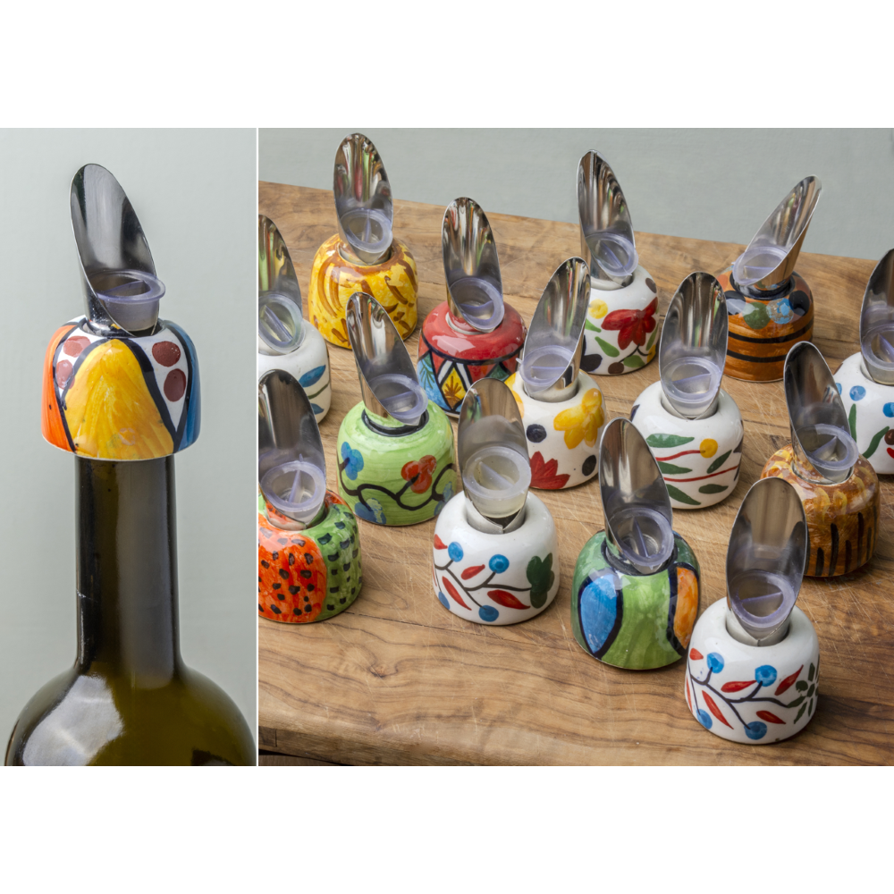 Flow Stopper for Wine Ceramics