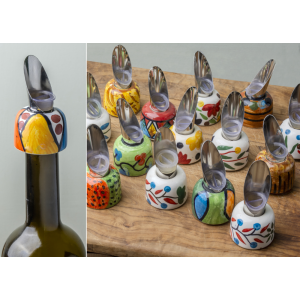 Flow Stopper for Wine Ceramics