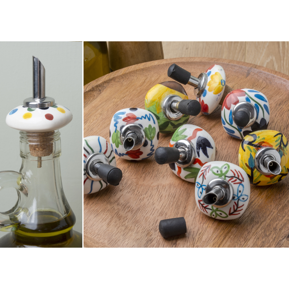 Flow Stopper for Olive oil - Balsamic  Ceramics
