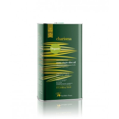 Charisma Organic 3Lt - Organic extra virgin olive oil
