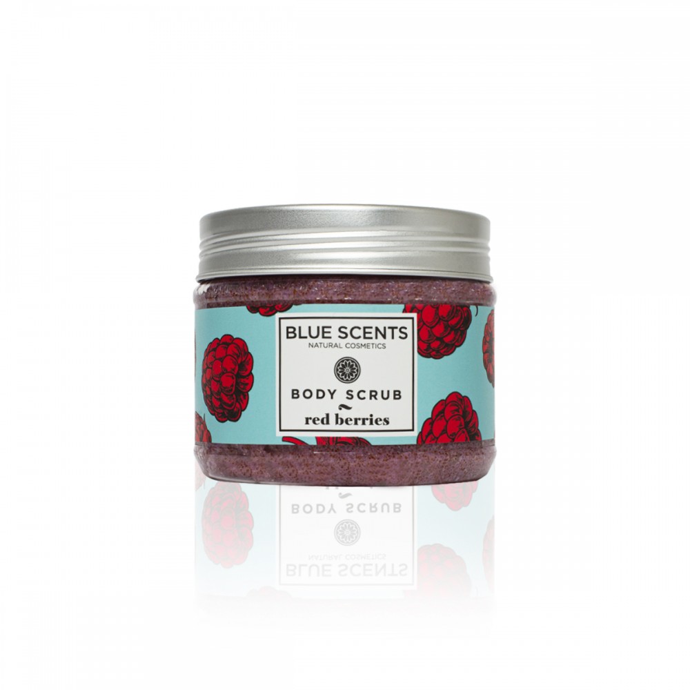 BODY SCRUB RED BERRIES Natural Cosmetics 