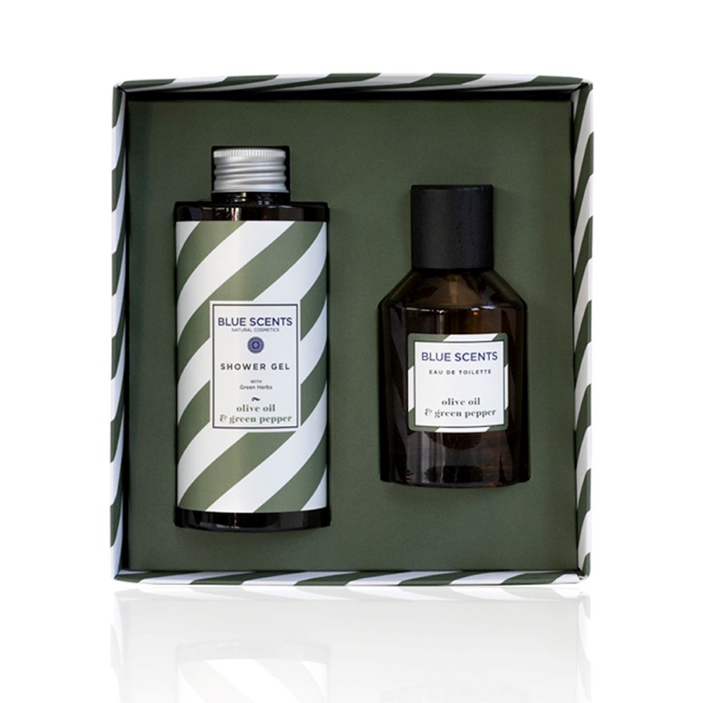Gift Box Olive Oil & Green Pepper