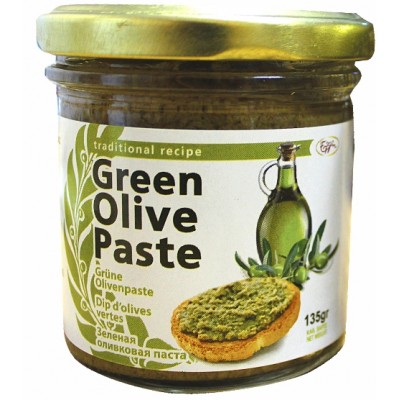 Green olive spread (glass jar 135g)