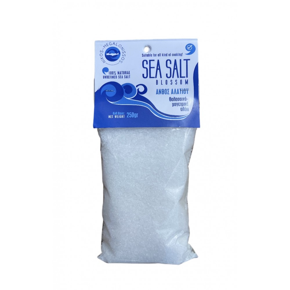 SEA SALT BLOSSOM 250gr Vassilakis Estate selections