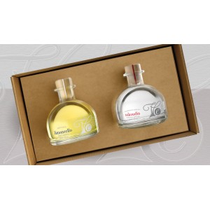 Tsikoudia - Limoncello set - Distilled grape spirit drink Vassilakis Estate Brands