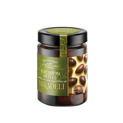 Kalamon olives in brine (jar) 320gr