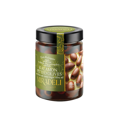 Kalamon pitted olives in brine (jar) 320gr