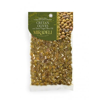 Cretan Koroneiki olives (vacuum pack 200g)
