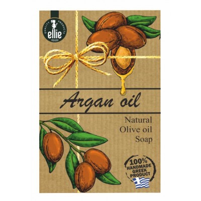 Natural olive oil soap Argan Oil 100g