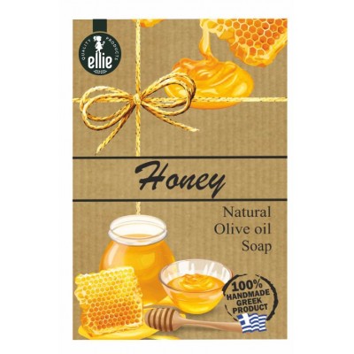 Natural olive oil soap Honey 100g