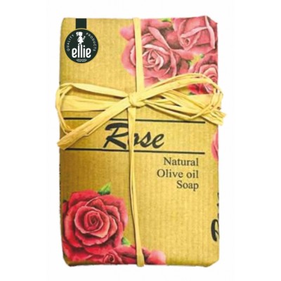 Natural olive oil soap Rose 100g