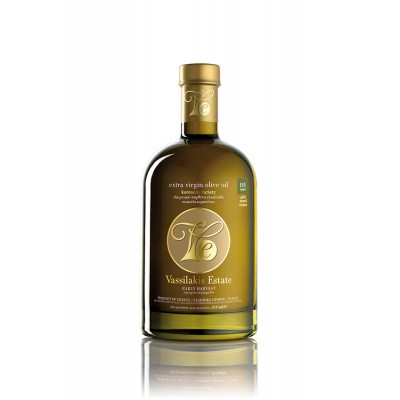 Vassilakis Estate 500ml glass bottle - Premium Extra Virgin Olive Oil