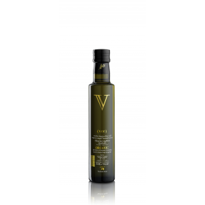 V(vee) 250ml glass bottle - Organic extra virgin olive oil